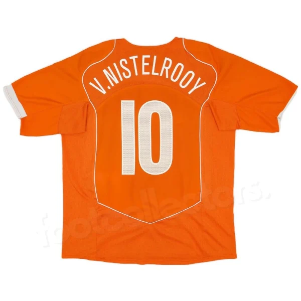 Maillot Retro Vintage Pays Bas Domicile 2004 2006 Nistelrooy