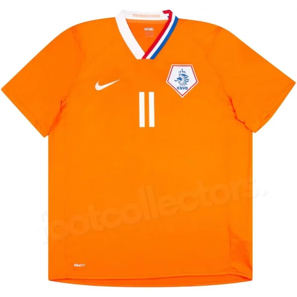 Maillot Retro Vintage Pays Bas Domicile 2008 2010 Robben