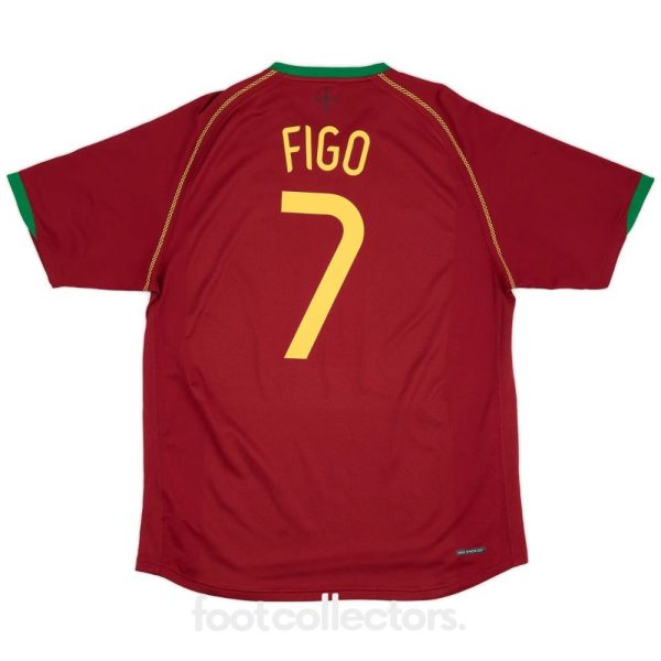 Maillot Retro Vintage Portugal Domicile 2006 2008 Figo