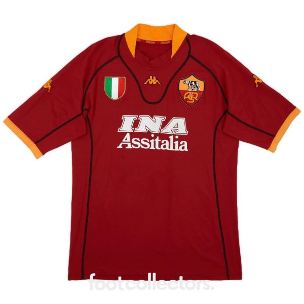 Maillot AS Roma Domicile 2001-2002 Totti