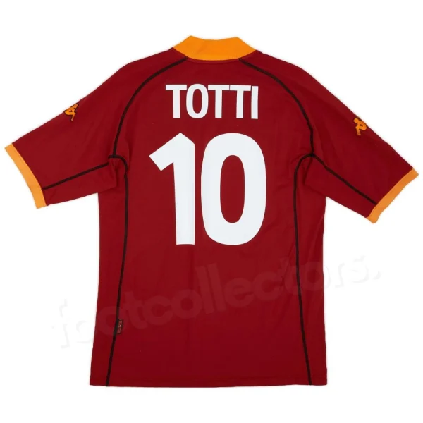 Maillot AS Roma Domicile 2001-2002 Totti