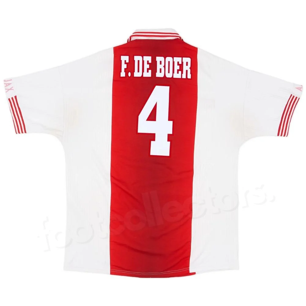 Maillot Ajax Domicile 1997-1998 De Boer