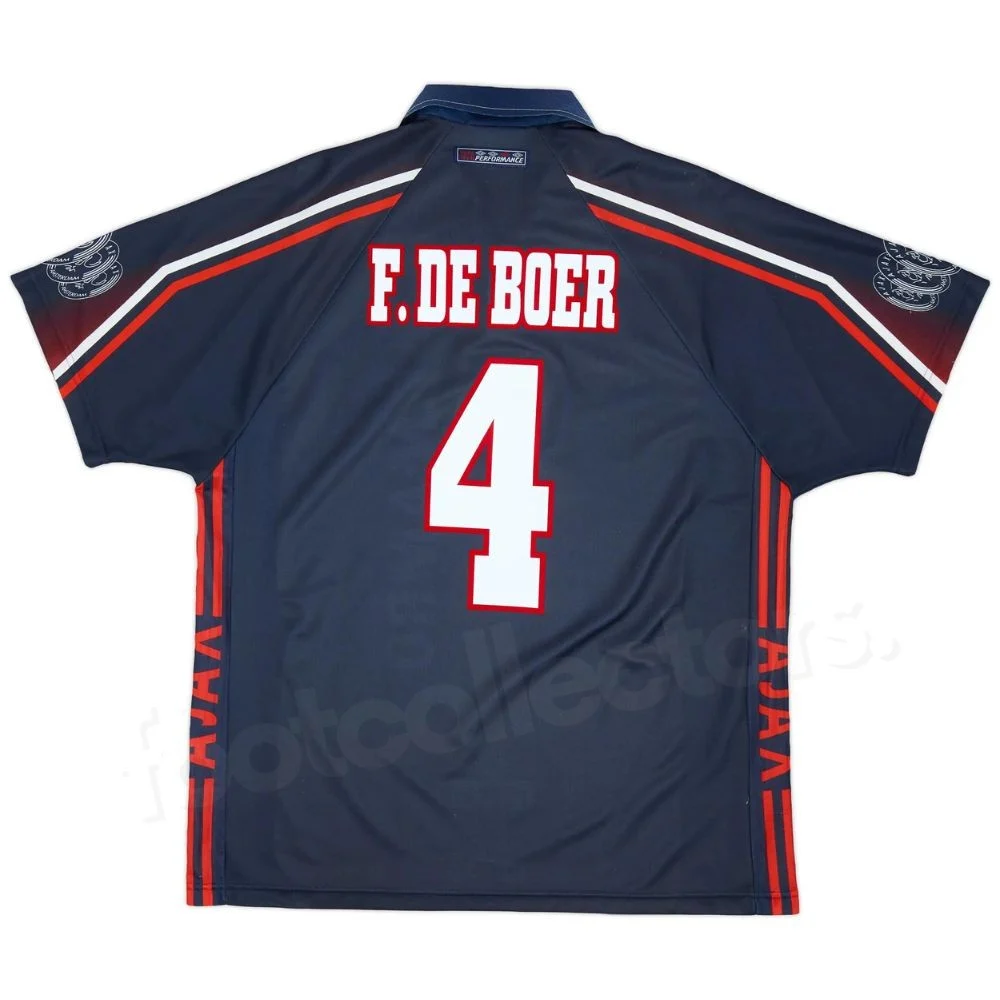 Maillot Ajax Exterieur 1997 - 1998 De Boer