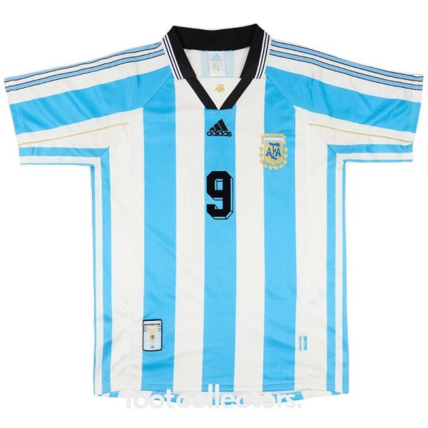 Maillot Argentine Domicile 1998-1999 Batistuta