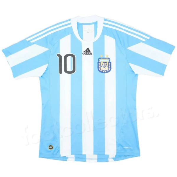Maillot Argentine Domicile 2010-2011 Messi
