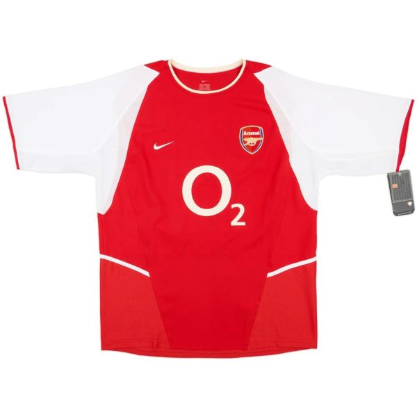 Maillot Arsenal Domicile 2002-2004 Bergkamp