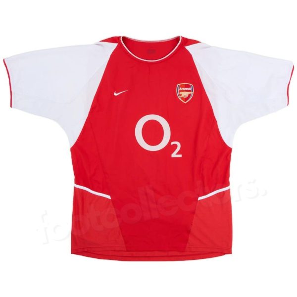 Maillot Arsenal Domicile 2002-2004 Bergkamp