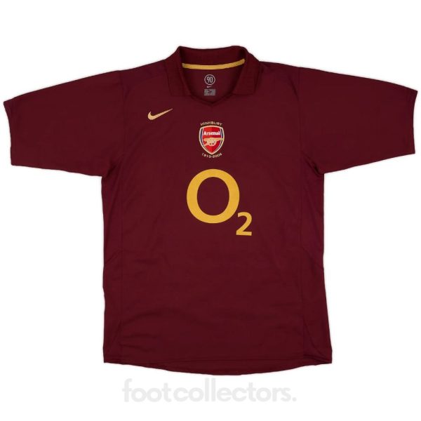 Maillot Arsenal Domicile 2005-2006 Henry