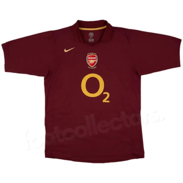 Maillot Arsenal Domicile 2005-2006 Henry