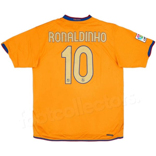 Maillot Barca Exterieur 2006-2008 Ronaldinho