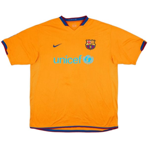 Maillot Barca Exterieur 2006-2008 Ronaldinho