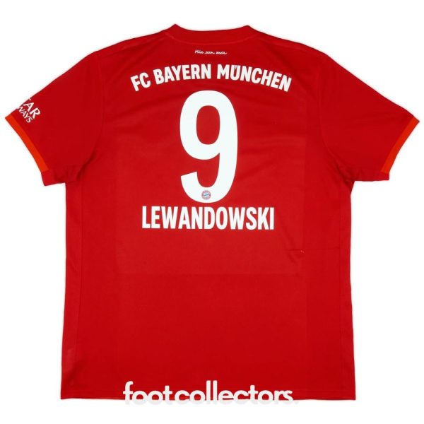 Maillot Bayern Munich Domicile 2019-2020 Lewandowski