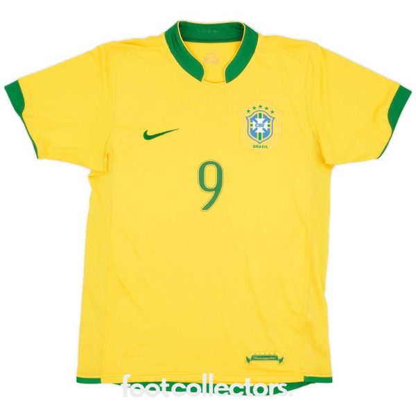 Maillot Bresil Domicile 2006-2008 Ronaldo