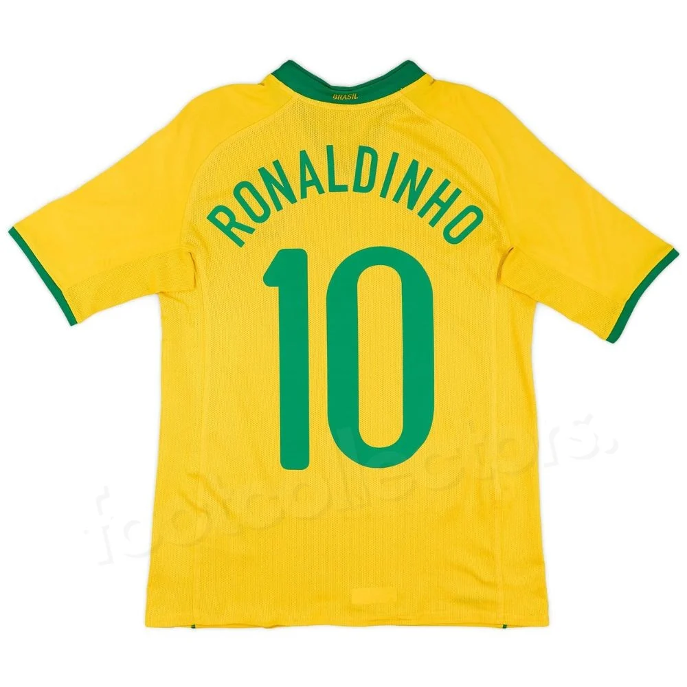 Maillot Bresil Domicile 2008-2010 Ronaldinho