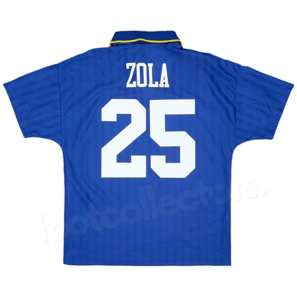 Maillot Chelsea Domicile 1995-1997 Zola