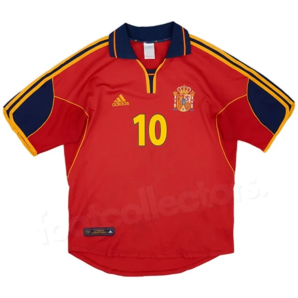 Maillot Espagne Domicile 1999-2002 Raul