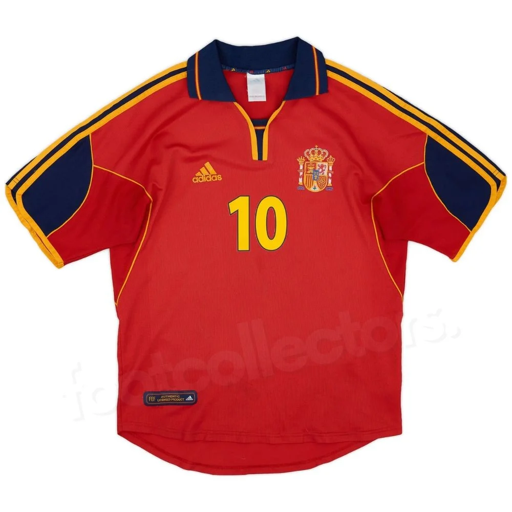 Maillot Espagne Domicile 1999-2002 Raul