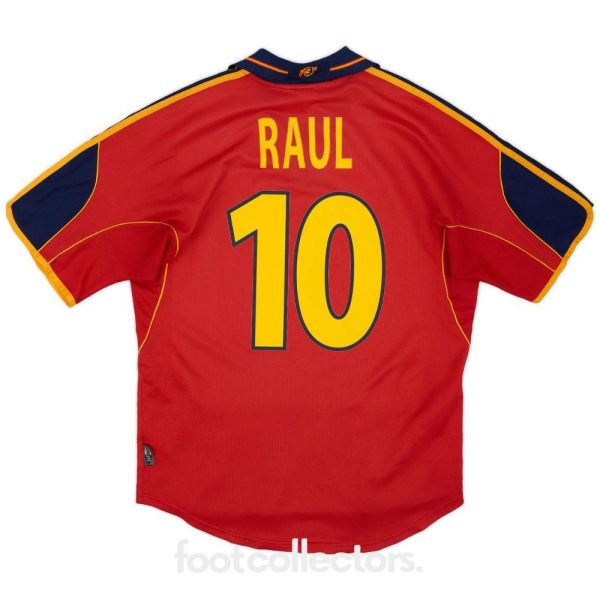 Maillot Espagne Domicile 1999-2002 Raul