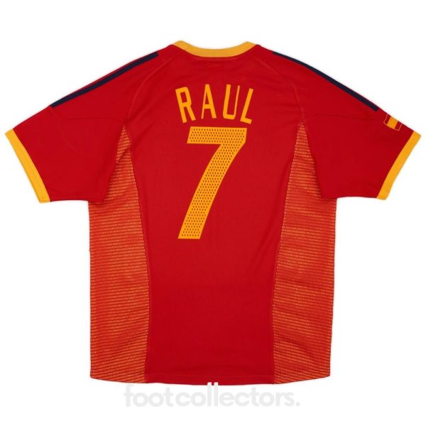 Maillot Espagne Domicile 2002-2004 Raul