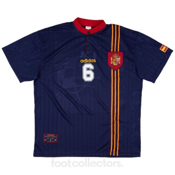 Maillot Espagne Exterieur 1996-1998 R. Hierro