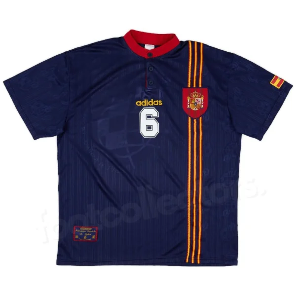 Maillot Espagne Exterieur 1996-1998 R. Hierro