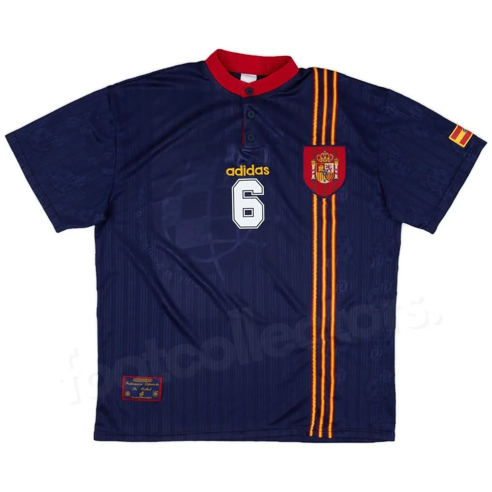Spain Away Jersey 1996-1998 R. Hierro