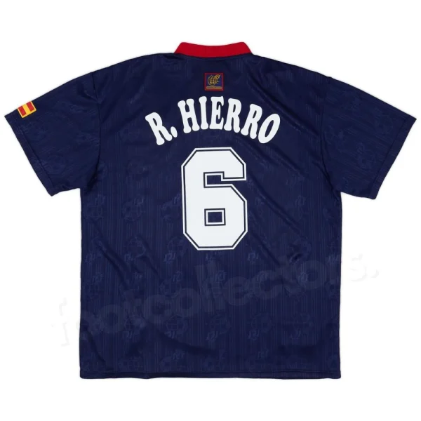Maillot Espagne Exterieur 1996-1998 R. Hierro