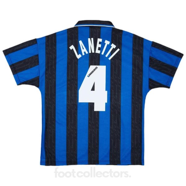 Maillot Inter Milan Domicile 1996-1997 Zanetti