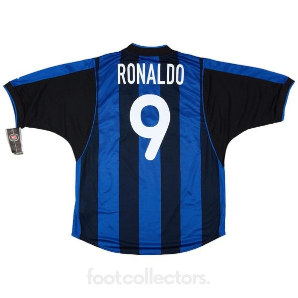 Maillot Inter Milan Domicile 2000-2001 Ronaldo