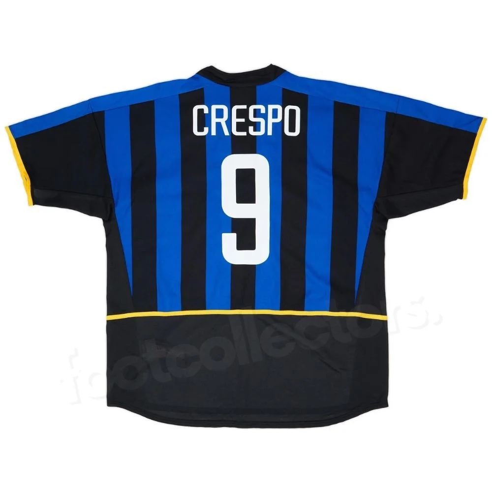 Maillot Inter Milan Domicile 2002 - 2003 Crespo