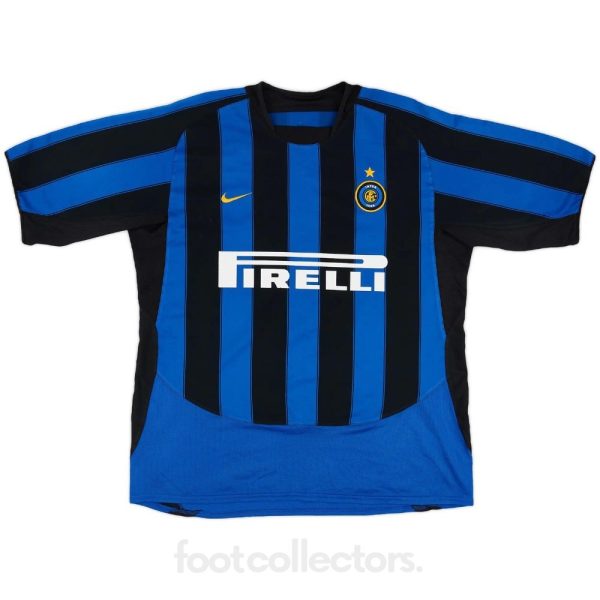 Maillot Inter Milan Domicile 2003-2004 Adriano