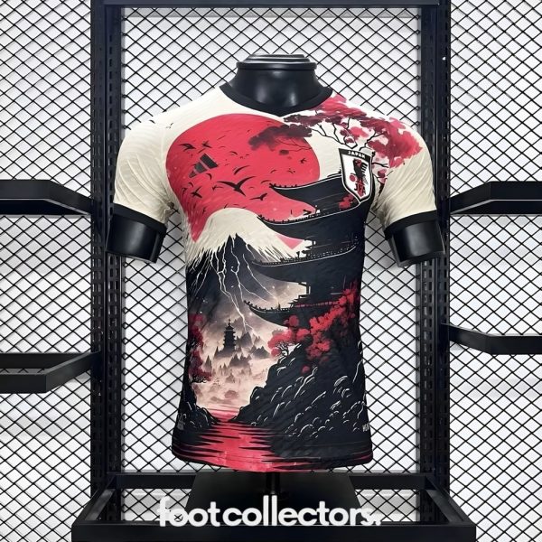 Maillot Japon Sunset Red Match