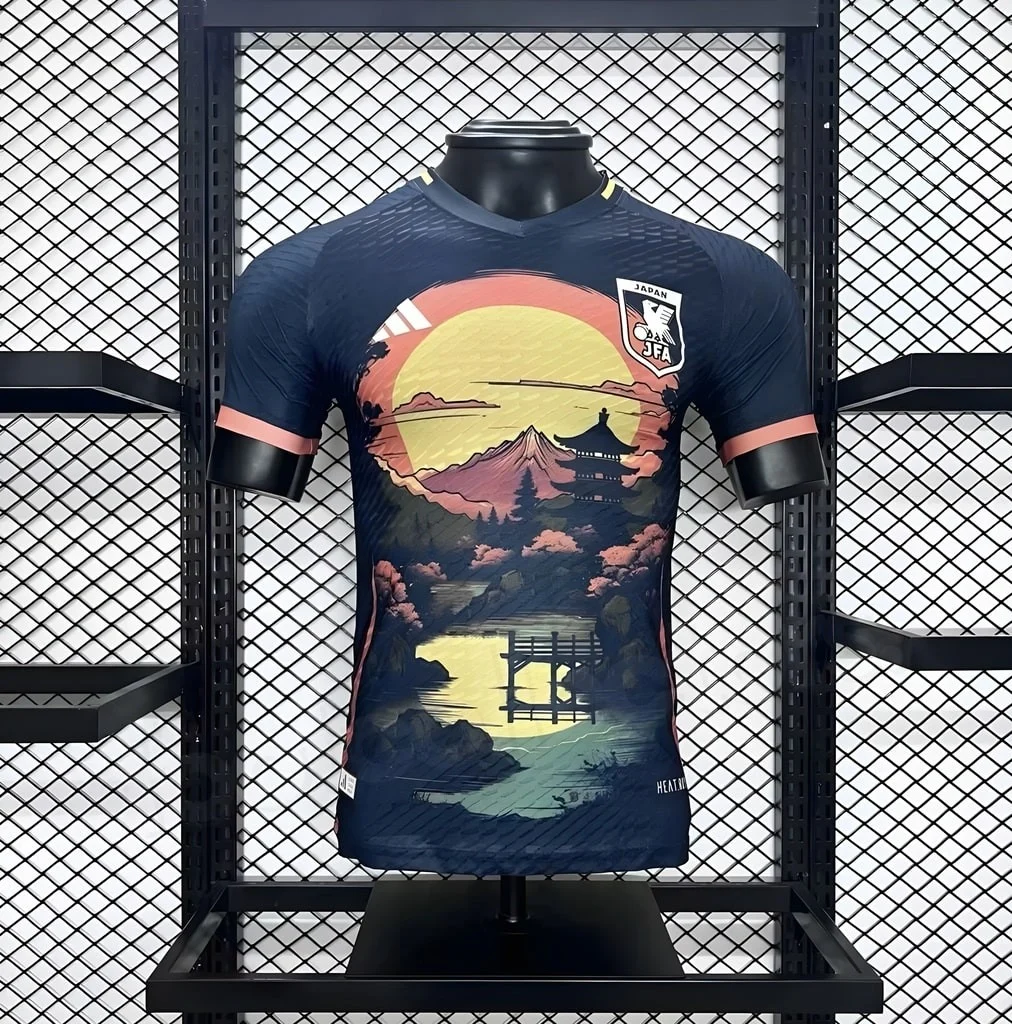 Maillot Japon Sunset Yellow Match (1)