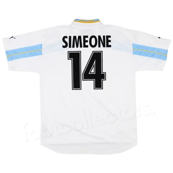 Maillot Lazio Domicile 1999-2000 Simeone