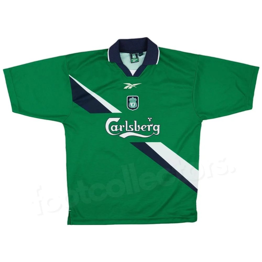 Camiseta de visitante del Liverpool 1999-2000 Gerrard