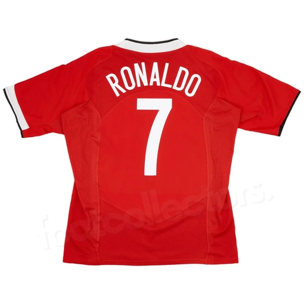 Maillot Manchester United Domicile 2004-2006 Ronaldo