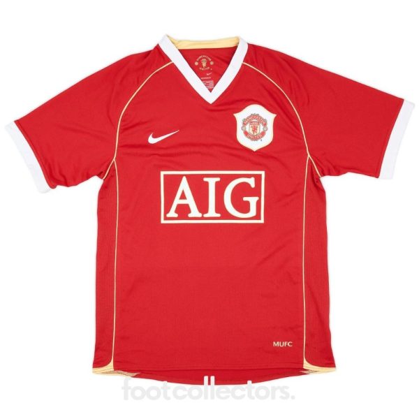 Maillot Manchester United Domicile 2006-2007 Scholes