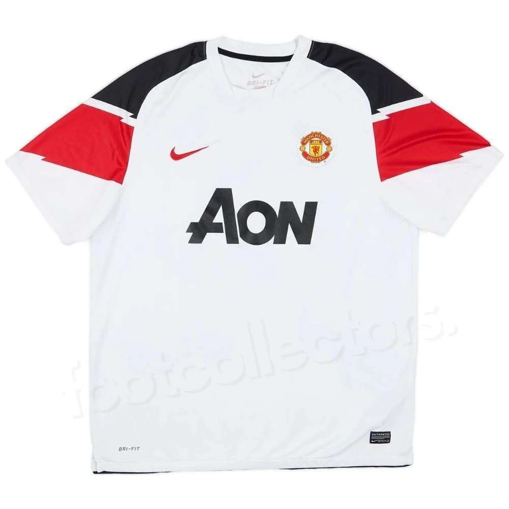 Maillot Manchester United Exterieur 2010-2012 Ferdinand