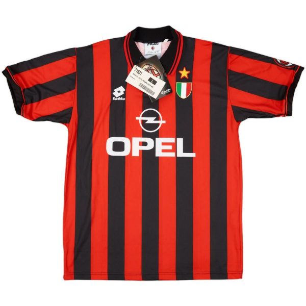 Maillot Milan AC Domicile 1996-1997 Weah