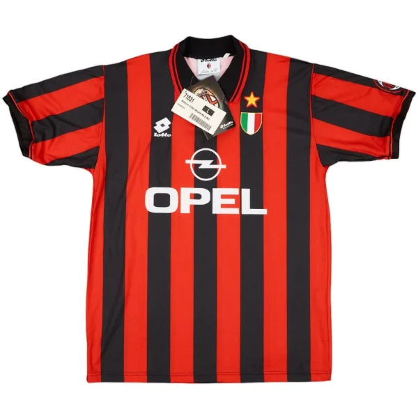 AC Milan Home Jersey 1996-1997 Weah
