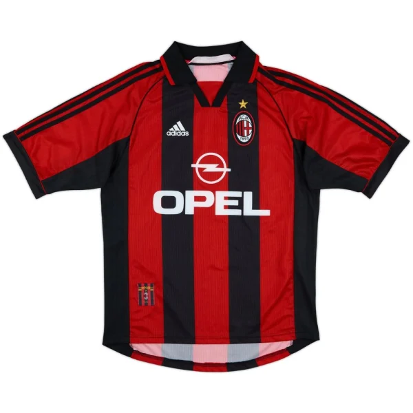Maillot Milan AC Domicile 1998-2000 Weah