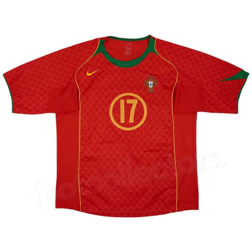 Maillot Portugal Domicile 2004-2006 Ronaldo