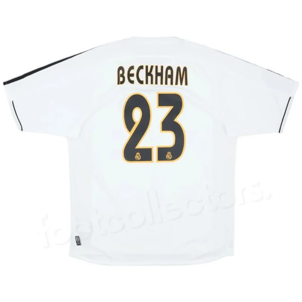 Maillot Real Madrid Domicile 2003-2004 Beckham