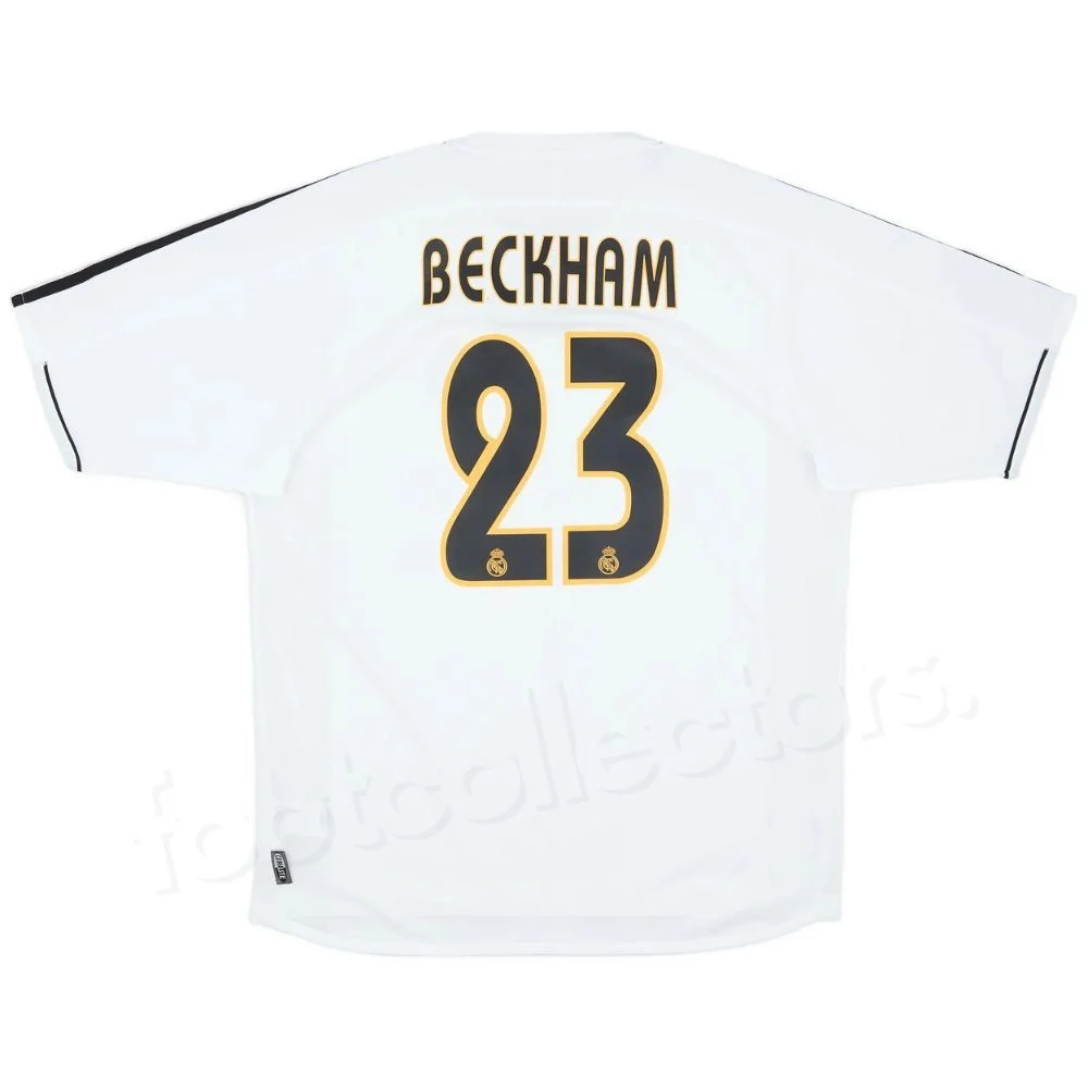Maillot Real Madrid Domicile 2003-2004 Beckham