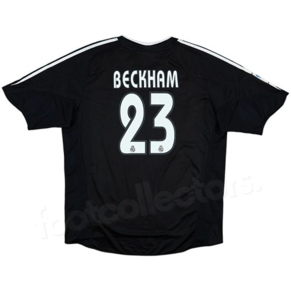 Maillot Real Madrid Exterieur 2004-2005 Beckham