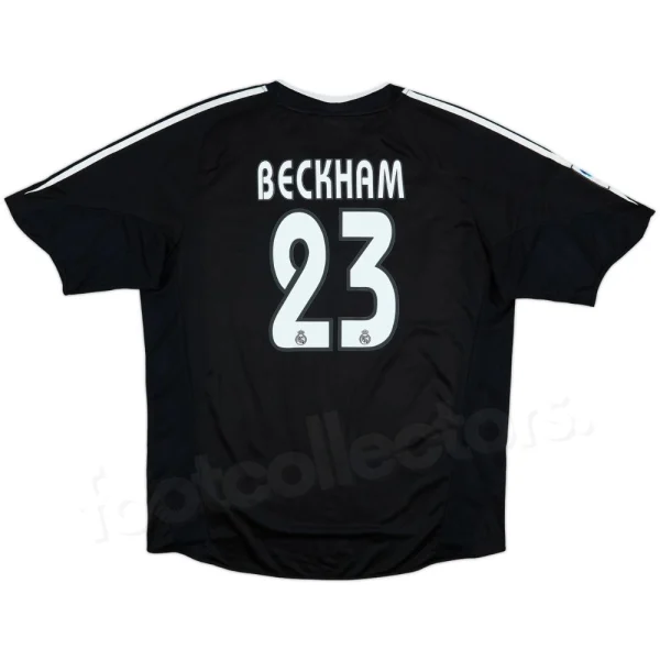 Maillot Real Madrid Exterieur 2004-2005 Beckham