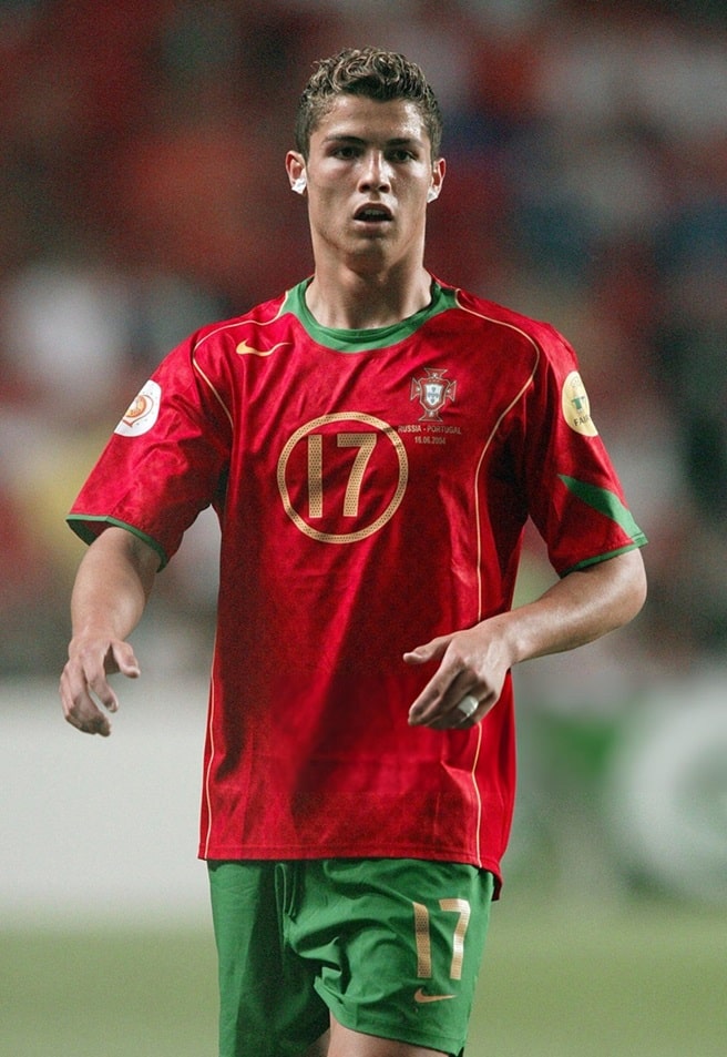 Maillot Ronaldo Portugal 2004