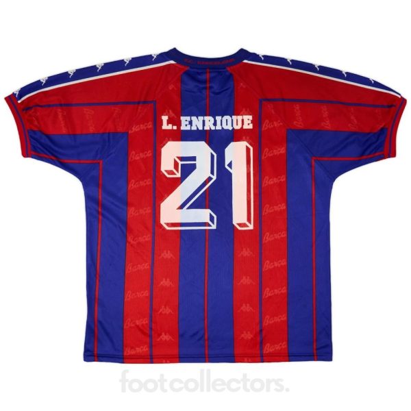 Maillot Barca Domicile 1997-1998 Enrique