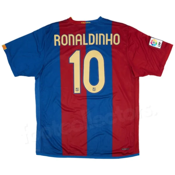 Maillot Barca Domicile 2006-2007 Ronaldihno