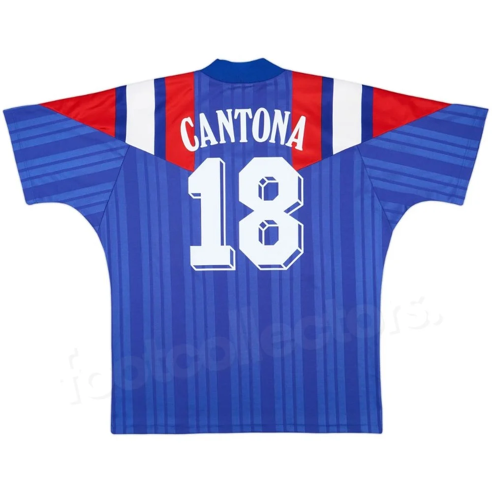 Maillot Equipe de France Domicile 1992-1994 Cantona